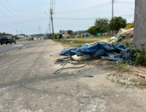 C0rpo esqu4rtejado encontrado no bairro Nova Cidade tinha tornozeleira eletrônica, diz moradora; veja vídeo
