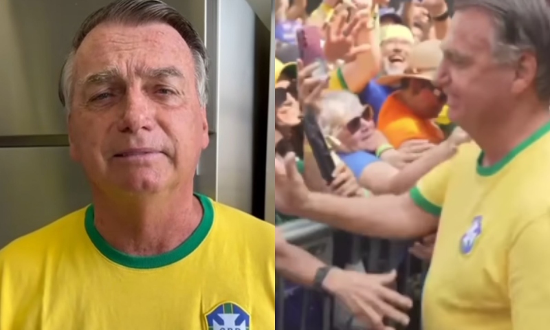 Bolsonaro chega à Avenida Paulista lotada para manifestação do 7 de Setembro; veja vídeos