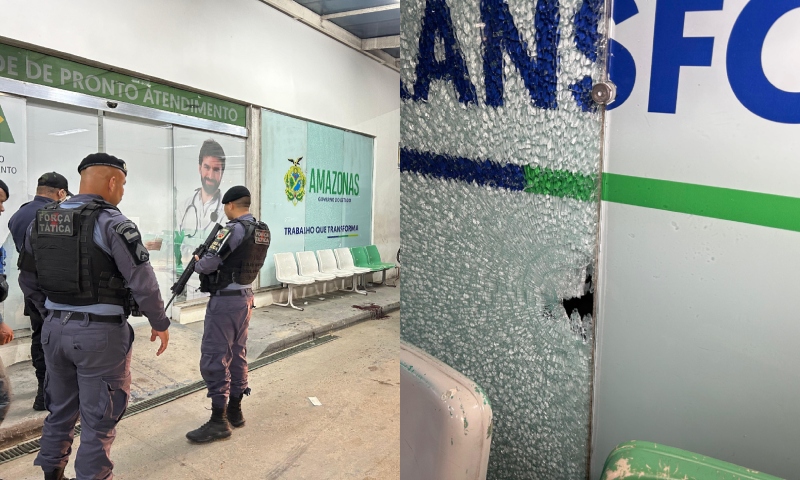 Urgente: tirotei0 em UPA da zona Norte de Manaus deixa ferid0s