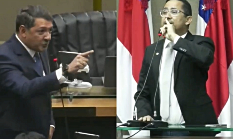 Bate-boca na Aleam: sessão é marcada por discussão entre os deputados Daniel Almeida e Felipe Souza; veja vídeo