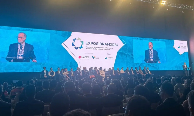 Presidente do IBRAM e autoridades destacam produção de potássio nacional na abertura da EXPOSIBRAM 2024