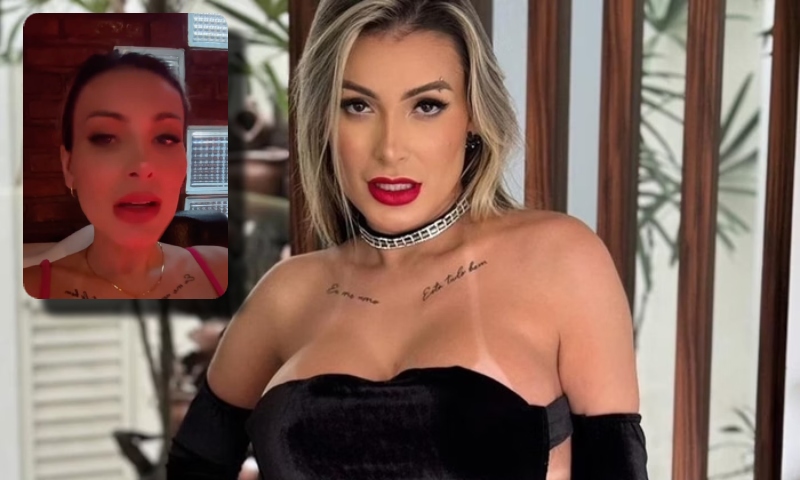 Andressa Urach revela novas cirurgias e explica dificuldade na fala; veja vídeo