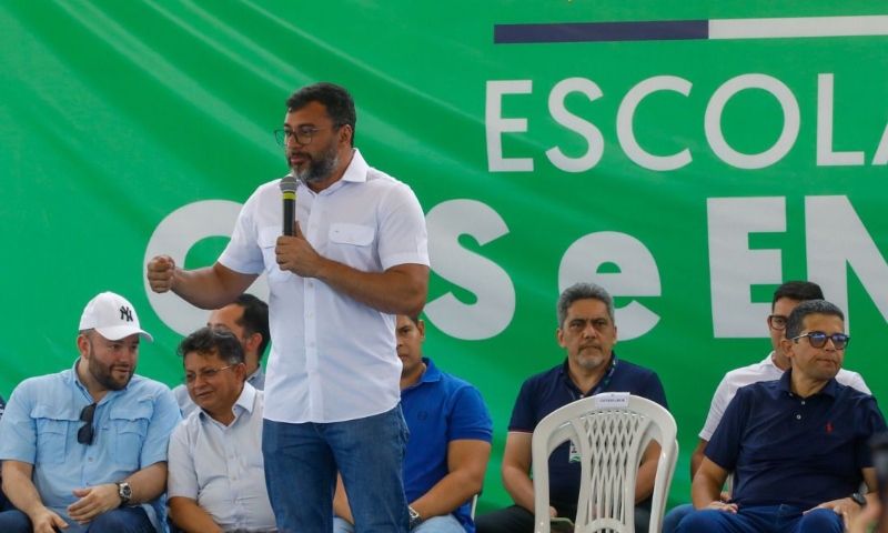 Governador Wilson Lima inaugura primeira escola do Cetam de tempo integral em Silves