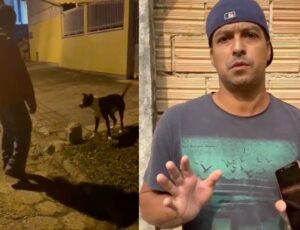 Homem que abus0u de cachorro é cobrado por traf1cantes: “Peço desculpas por ter feito l4mber meu s4c0”; veja vídeo