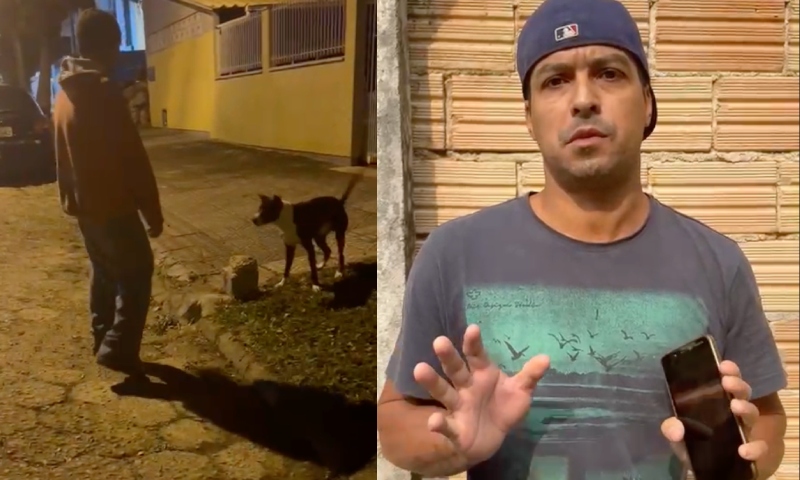 Homem que abus0u de cachorro é cobrado por traf1cantes: “Peço desculpas por ter feito l4mber meu s4c0”; veja vídeo