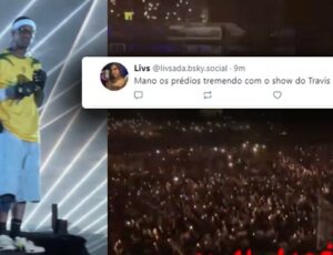 Show de Travis Scott cria pequeno terremoto em SP e assusta moradores próximos; veja vídeo
