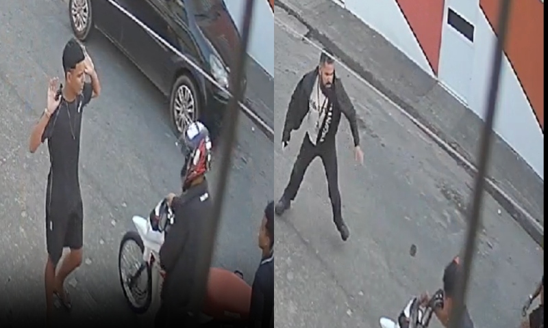 Bandido vira vítima do próprio comparsa durante assalto cheio de reviravoltas; veja vídeo