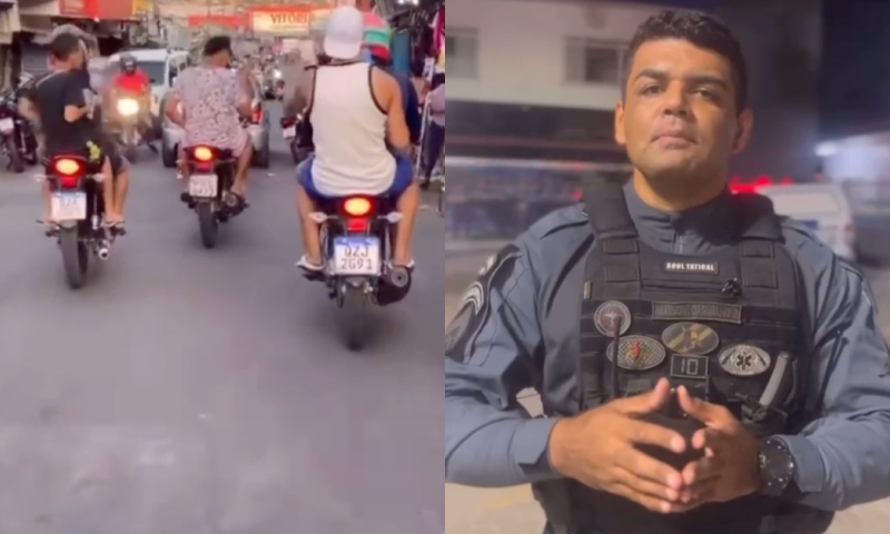 Jovens fazem rolezinho em Manaus para usar arma de brinquedo e polícia alerta: “sério risco de vida”; veja vídeos