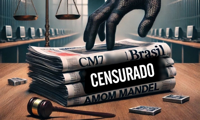 Amom Mandel tenta censurar Portal CM7 Brasil, mas Justiça Eleitoral rejeita pedido