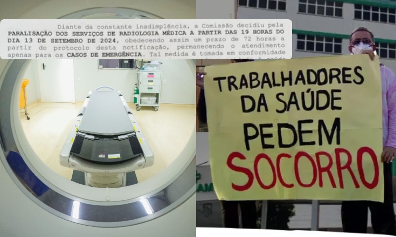 Paralisação dos Técnicos em Radiologia no Amazonas ameaça atendimento em unidades de saúde