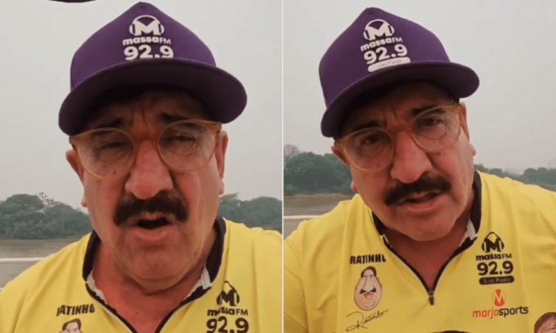 Ratinho aponta hipocrisia e cobra posicionamento de artistas sobre queimadas: “politicagem”; veja vídeo