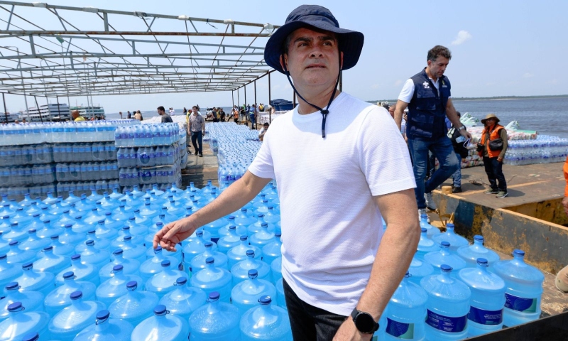 Prefeito David Almeida dá início à operação ‘Estiagem 2024’ com envio de ajuda humanitária para 7,8 mil famílias