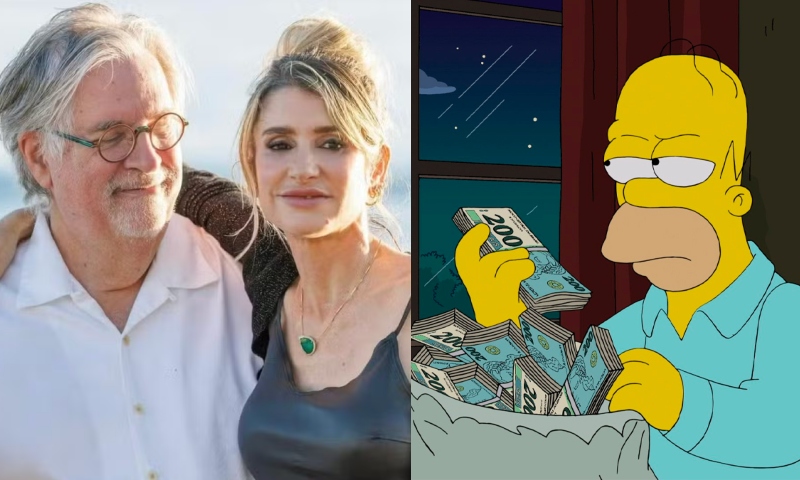 Mulher do criador de ‘Os Simpsons’ tem fortuna de R$ 2 bilhões