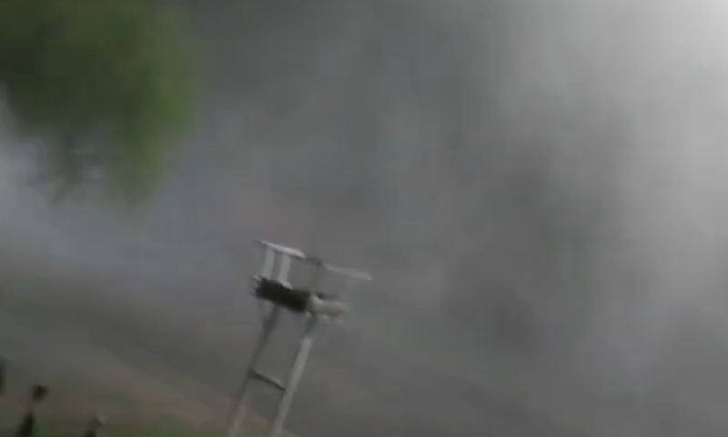 Em meio a seca severa no Amazonas, Beruri tem temporal violento e chuva de granizo; veja vídeos