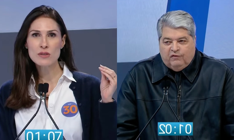 Marina Helena pede para Datena desistir da prefeitura após cadeirada: ‘em qualquer outro país sério, você sairia algemado’