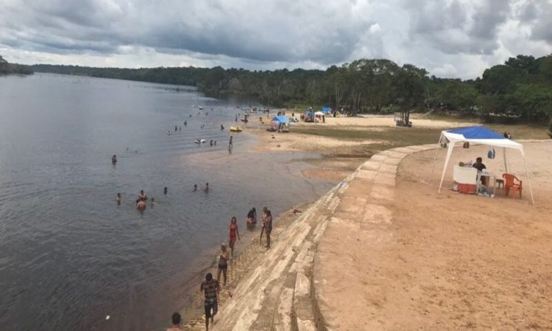 Seca revela rituais macabros em balneário de Manacapuru; veja vídeo
