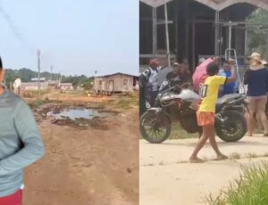 População de Anori protesta contra prefeito Regis Nazaré: "só quer fazer a gente de Bodó"; veja vídeo