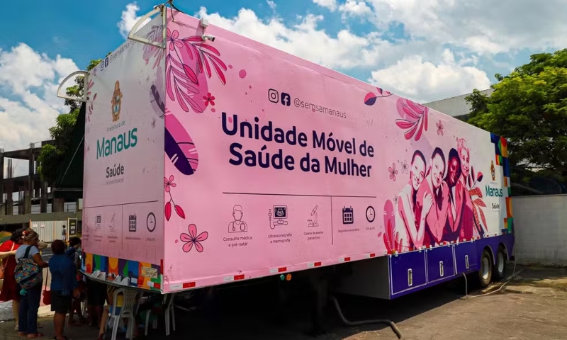Saiba onde as Unidades Móveis de Saúde da Mulher estão atendendo nesta semana em Manaus