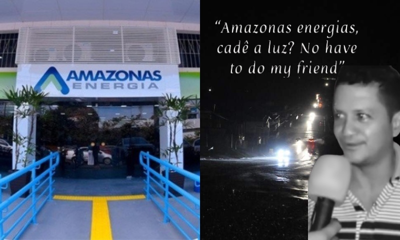 “Quem é o CEO da Amazonas Energia?”: moradores da zona Norte denunciam apagões constante e descaso