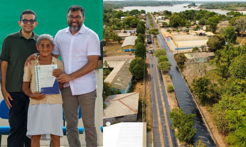 Governador Wilson Lima entrega títulos definitivos para comunidades rurais de Parintins