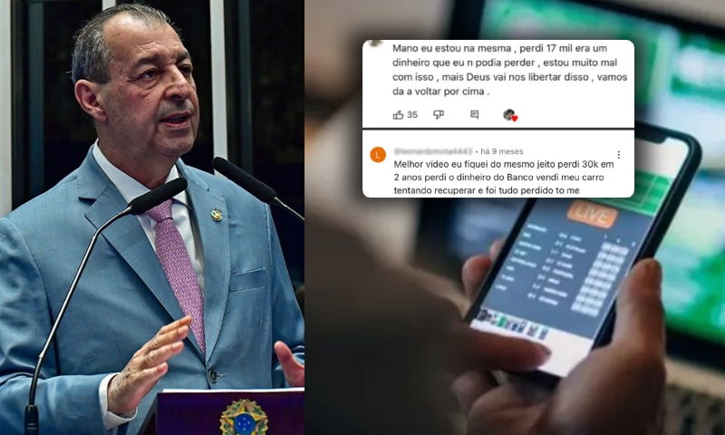 Omar Aziz recebe apoio do Senado para derrubar Bets: ‘O impacto nas famílias é irreparável’