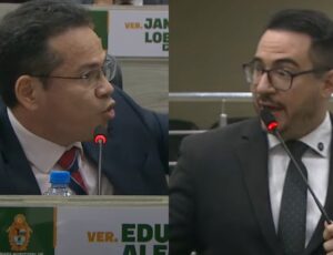 “Vag4bundo, P4lhaço, Lava sua b0ca”: Br1ga entre Rodrigo Guedes e Eduardo Alfaia marca sessão na CMM; veja vídeo