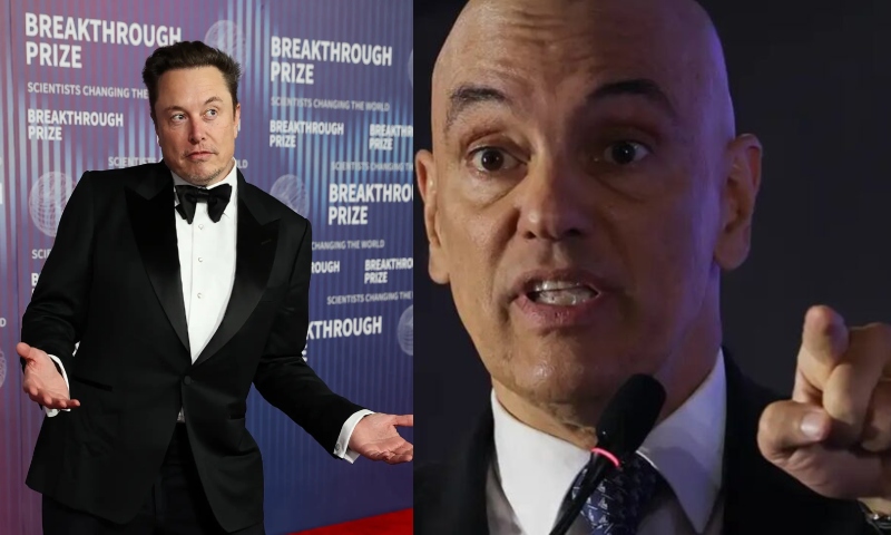 Moraes tenta multar X e Starlink em R$ 5 milhões por dia após rede social burlar bloqueio; Musk não vai pagar