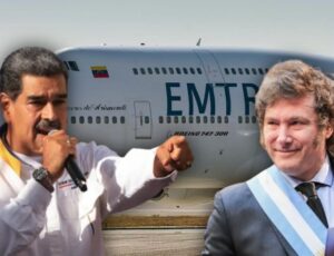 Maduro quer prisão de Javier Milei após ter avião confiscado na Argentina