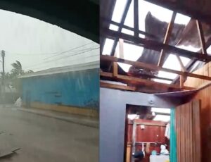Rastro de destruição: temporal causa pânico em Manacapuru; veja vídeo