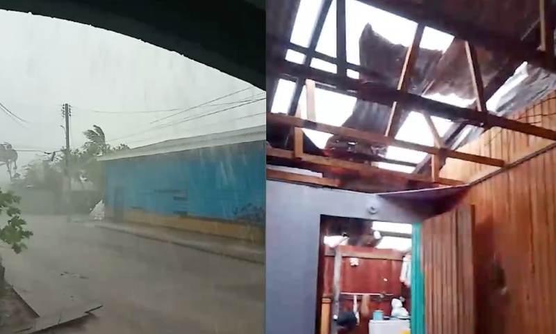 Rastro de destruição: temporal causa pânico em Manacapuru; veja vídeo