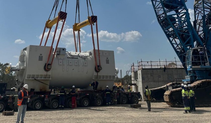 Eneva recebe segunda turbina e gerador no Complexo Termelétrico Azulão 950 em Silves