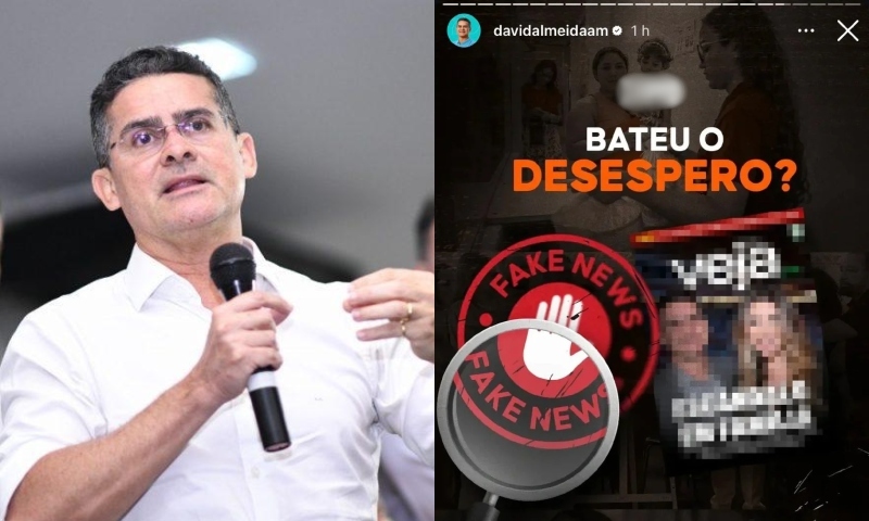 David Almeida fará denúncia à PF contra nova fake news usando falsa capa da revista “Veja”
