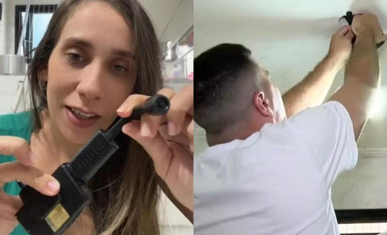 Família encontra câmera escondida dentro de banheiro de apartamento alugado; veja vídeo