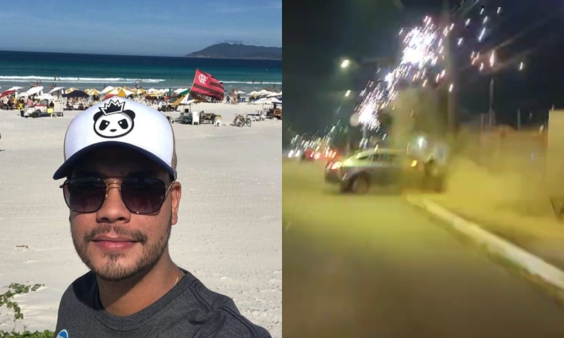 M0rto de bêbado, playboy provoca ac1dentes em série em Manaus; veja vídeos