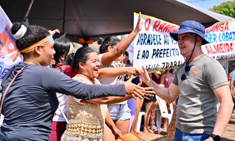 David Almeida inicia domingo com visita às comunidades no Ramal do Brasileirinho