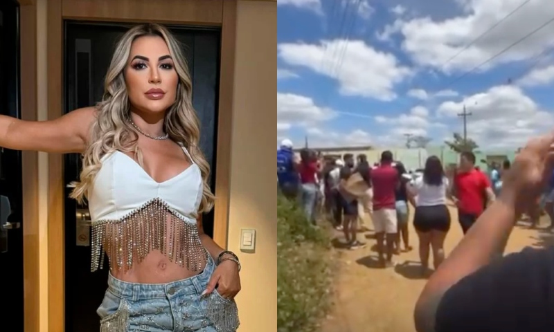 “Lili cantou”: Deolane Bezerra é solta e fãs fazem festa em frente a presídio; veja vídeo