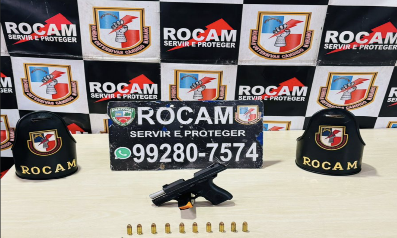 Homem é preso com arm4 de fogo na Comunidade Nova União