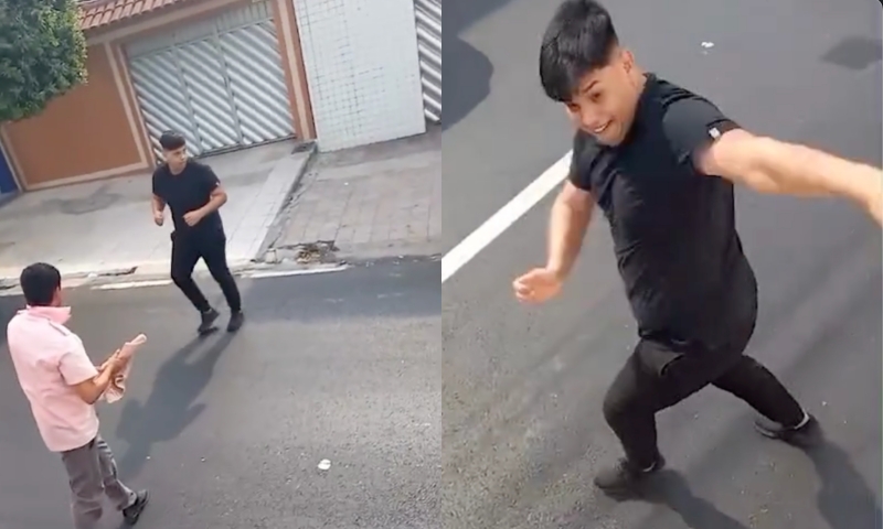 Absurdo: motorista é arrancado de ônibus para ser agred1d0 no meio da rua em Manaus; veja vídeo