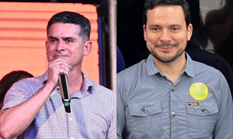 David Almeida e Capitão Alberto Neto devem disputar segundo turno à Prefeitura de Manaus, diz Pesquisa AtlasIntel; veja