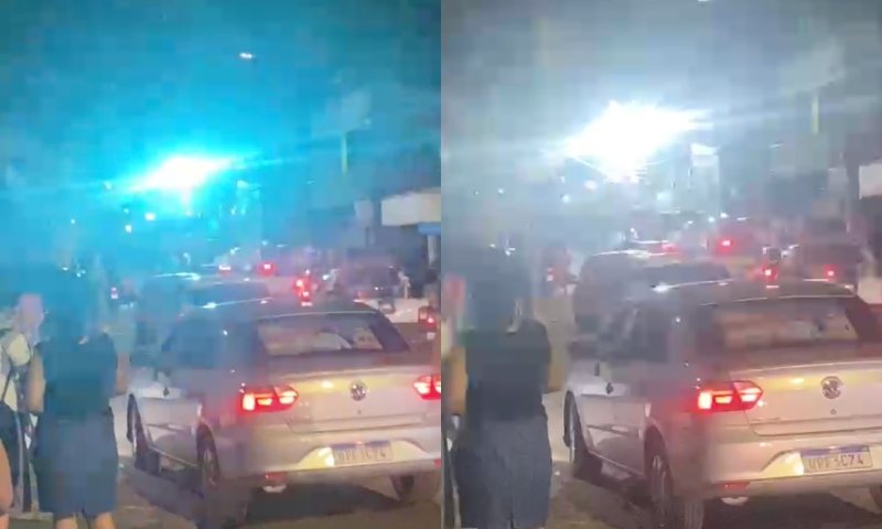 Gerador explode e moradores sofrem com ‘apagão’ no Japiim; veja vídeo