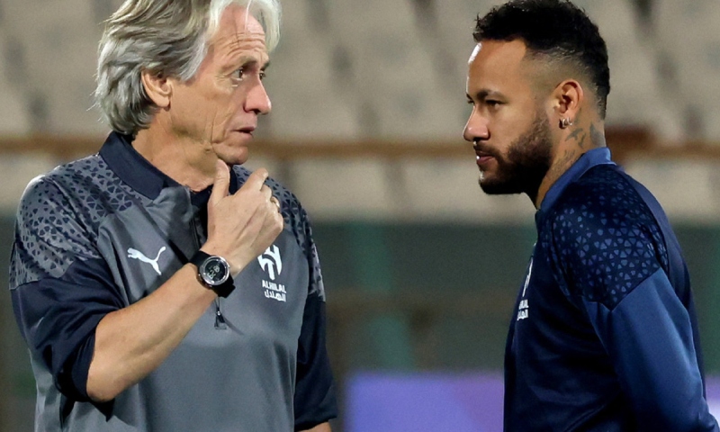 Jorge Jesus dá prazo para retorno de Neymar e preocupa Seleção Brasileira