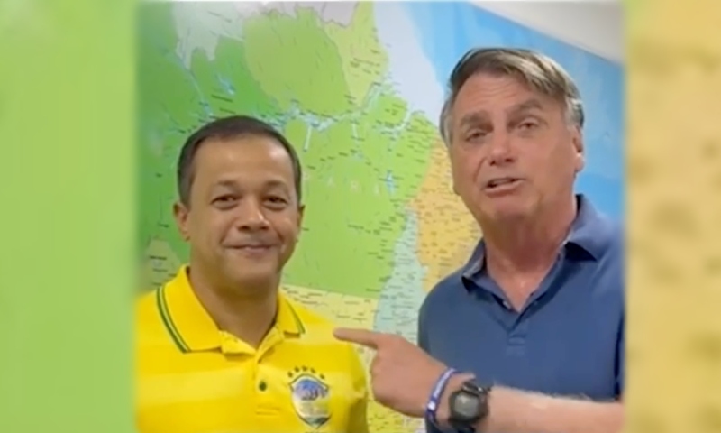 Bolsonaro declara apoio ao Delegado Pablo para Câmara Municipal de Manaus