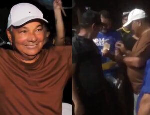 Prefeito Pedro Guedes é flagrado dando dinheiro para eleitores durante campanha em Careiro da Várzea; veja vídeo
