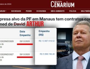 Cenarium publica Fake News contra David Almeida; contratos suspeitos foram firmados na gestão de Arthur Virgílio
