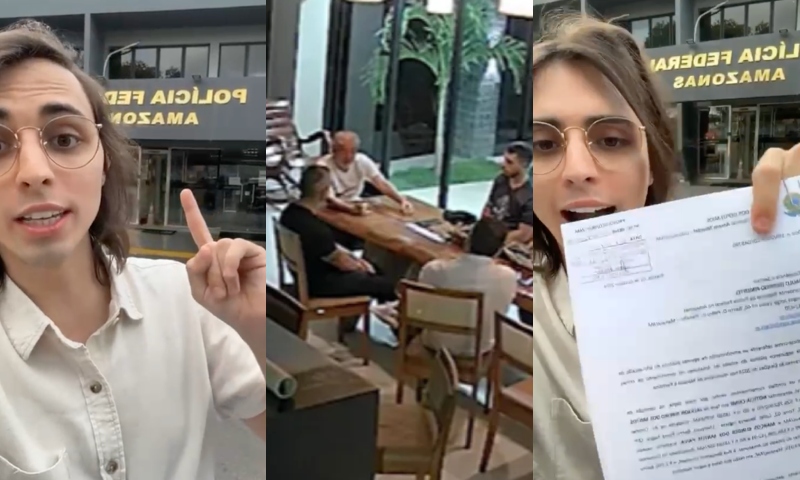 Amom Mandel denuncia envolvimento de autoridades com o crime organizado à Superintendência da PF no AM