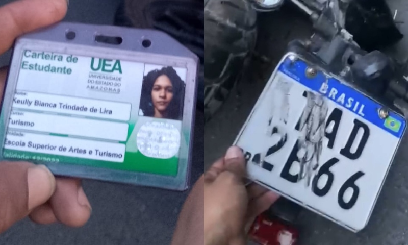 Jovem que m0rreu em grave ac1dente de moto fazia faculdade na UEA