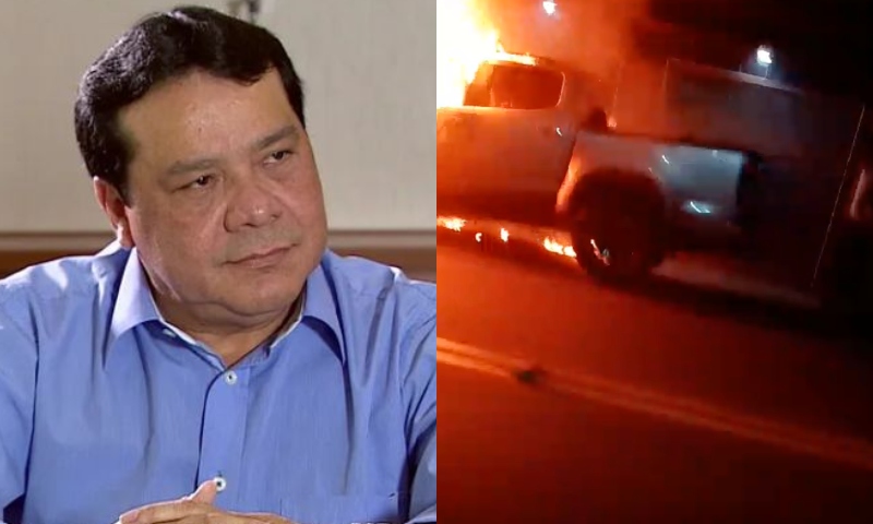 Perseguição política: candidatos que apoiam Adail Pinheiro têm carros incendiados em Coari; veja vídeos