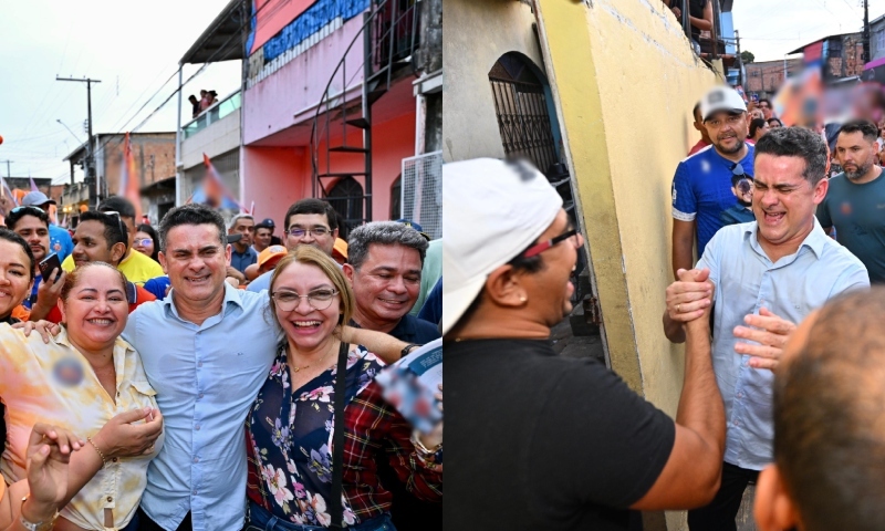 Compensa caminha com David Almeida e população demonstra confiança na vitória