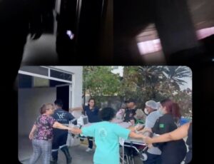 Caos: famílias tentam transferir pacientes que sofrem com a falta de energia no Hospital 28 de Agosto; veja vídeo