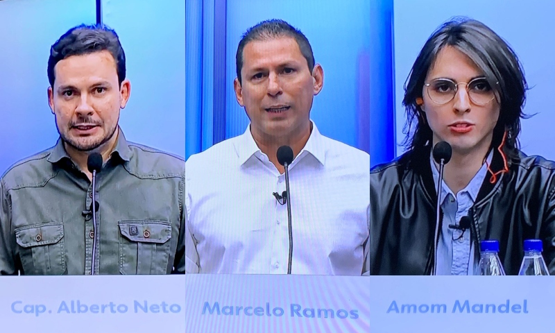 Candidatos à Prefeitura de Manaus participam de debate eleitoral na Rede Amazônica